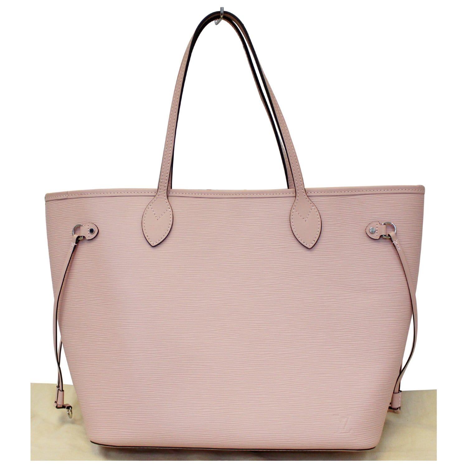 LOUIS VUITTON Neverfull MM Epi Leather Tote Shoulder Bag Pink