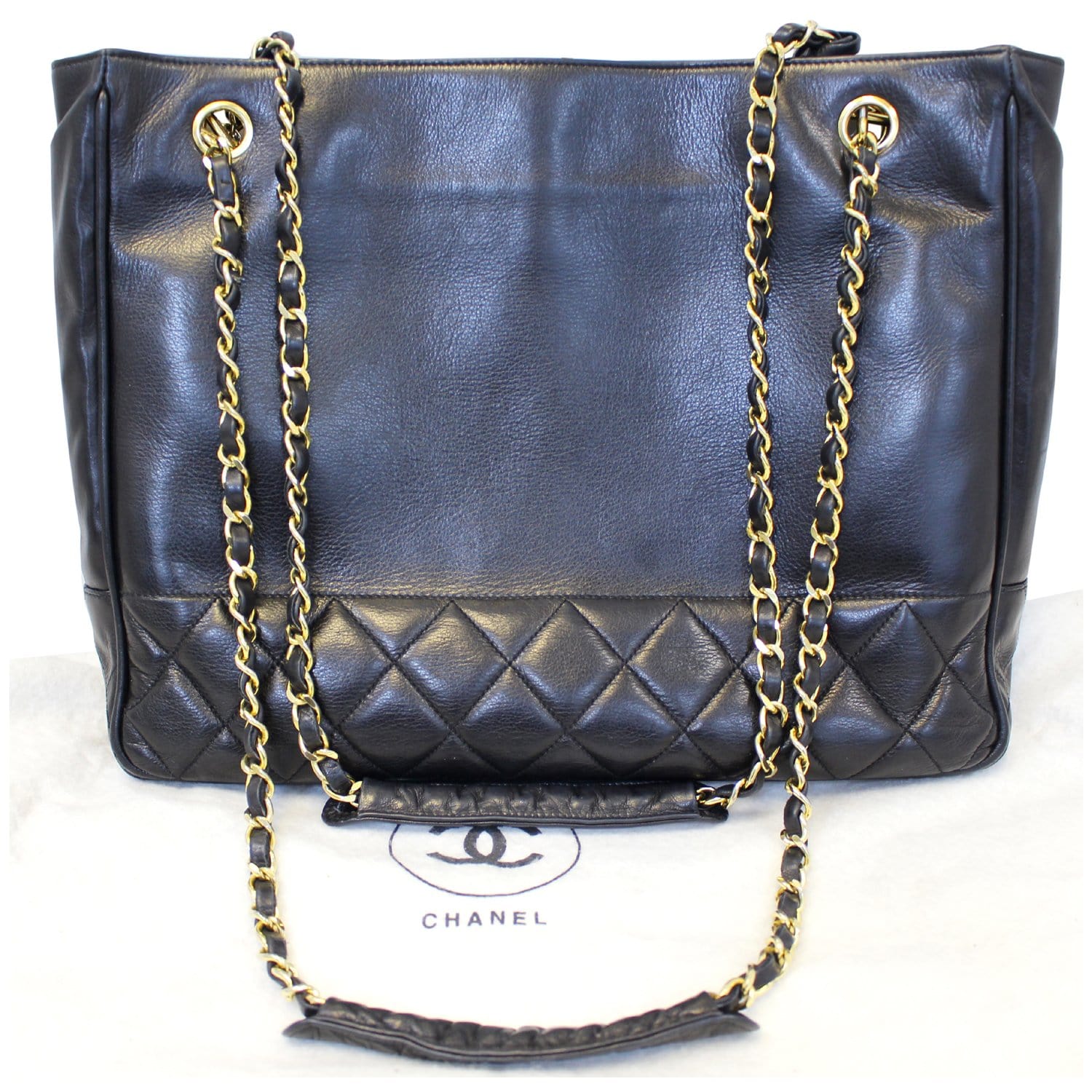 Chanel Black  Tote Shoulder Bag