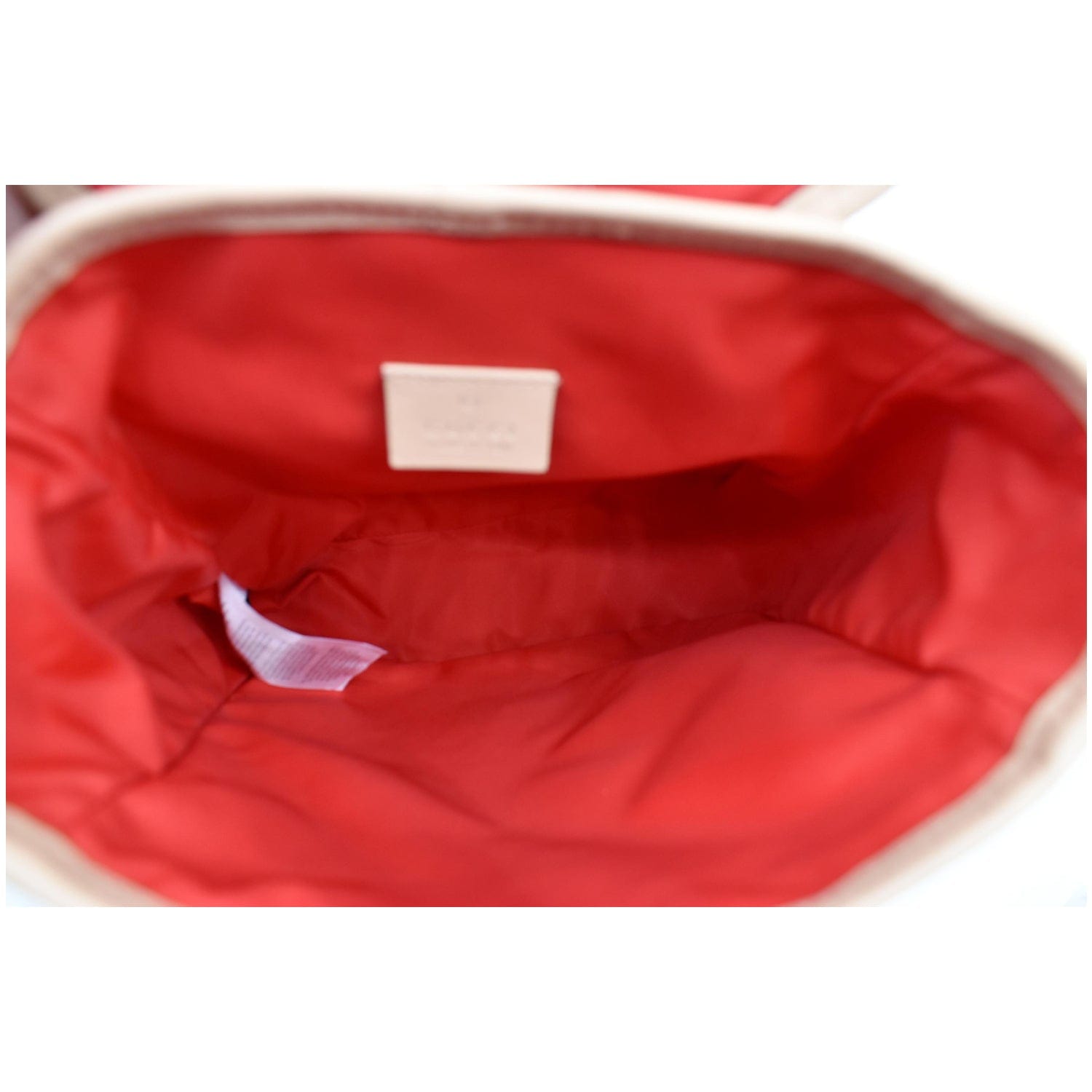 GUCCI Children's Gucci Supreme Wool Backpack Red 406398