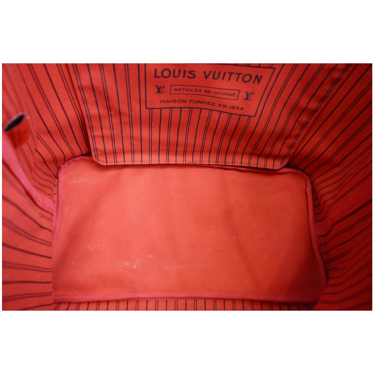 LOUIS VUITTON Neverfull GM Damier Ebene Tote Shoulder Bag Brown