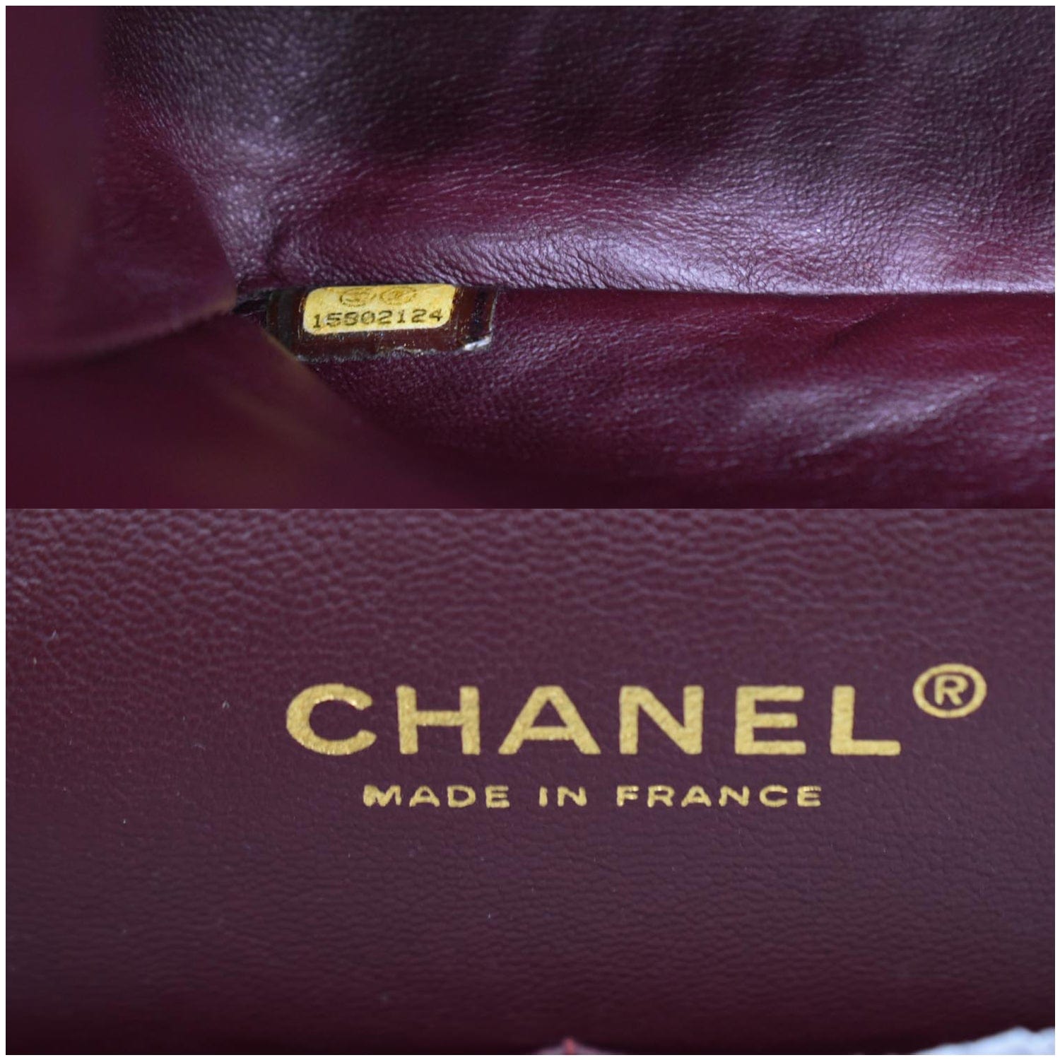 Chanel Maxi Double Flap  Leather Shoulder Bag Black