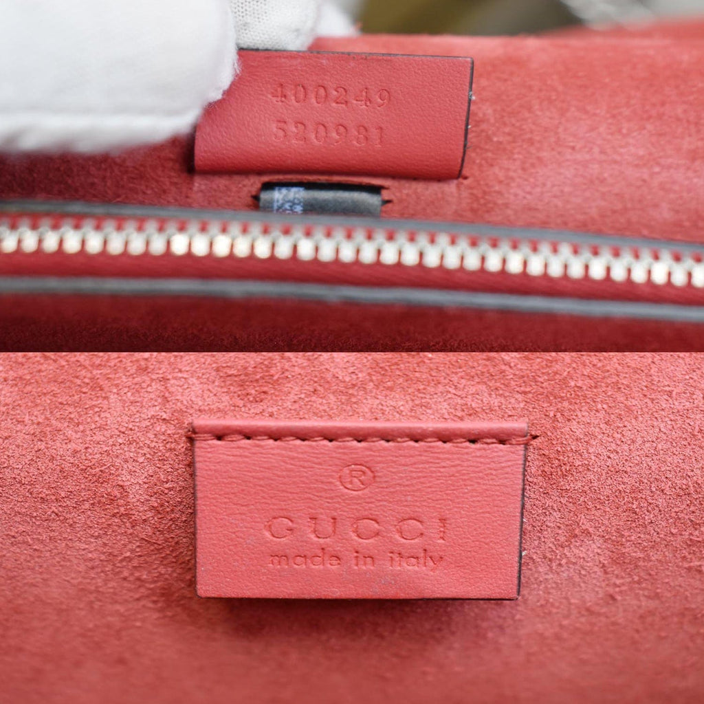 GUCCI Dionysus Small Gucci Supreme Canvas Shoulder Bag Beige 400249