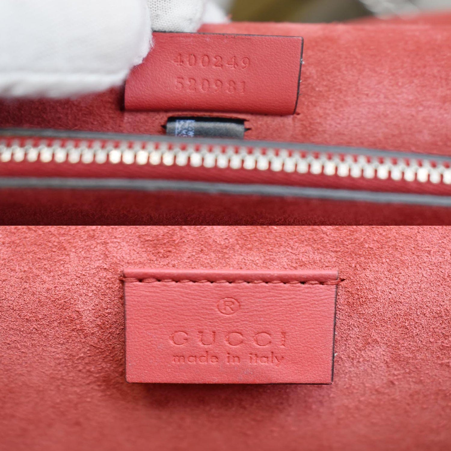 GUCCI Dionysus Small Gucci Supreme Canvas Shoulder Bag Beige 400249