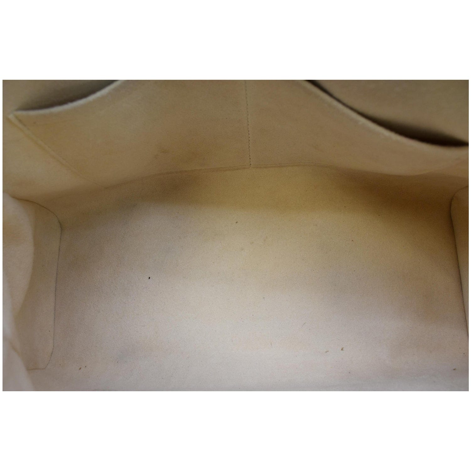 LOUIS VUITTON Tuileries Monogram Canvas Shoulder Bag Sesame Peach Creme