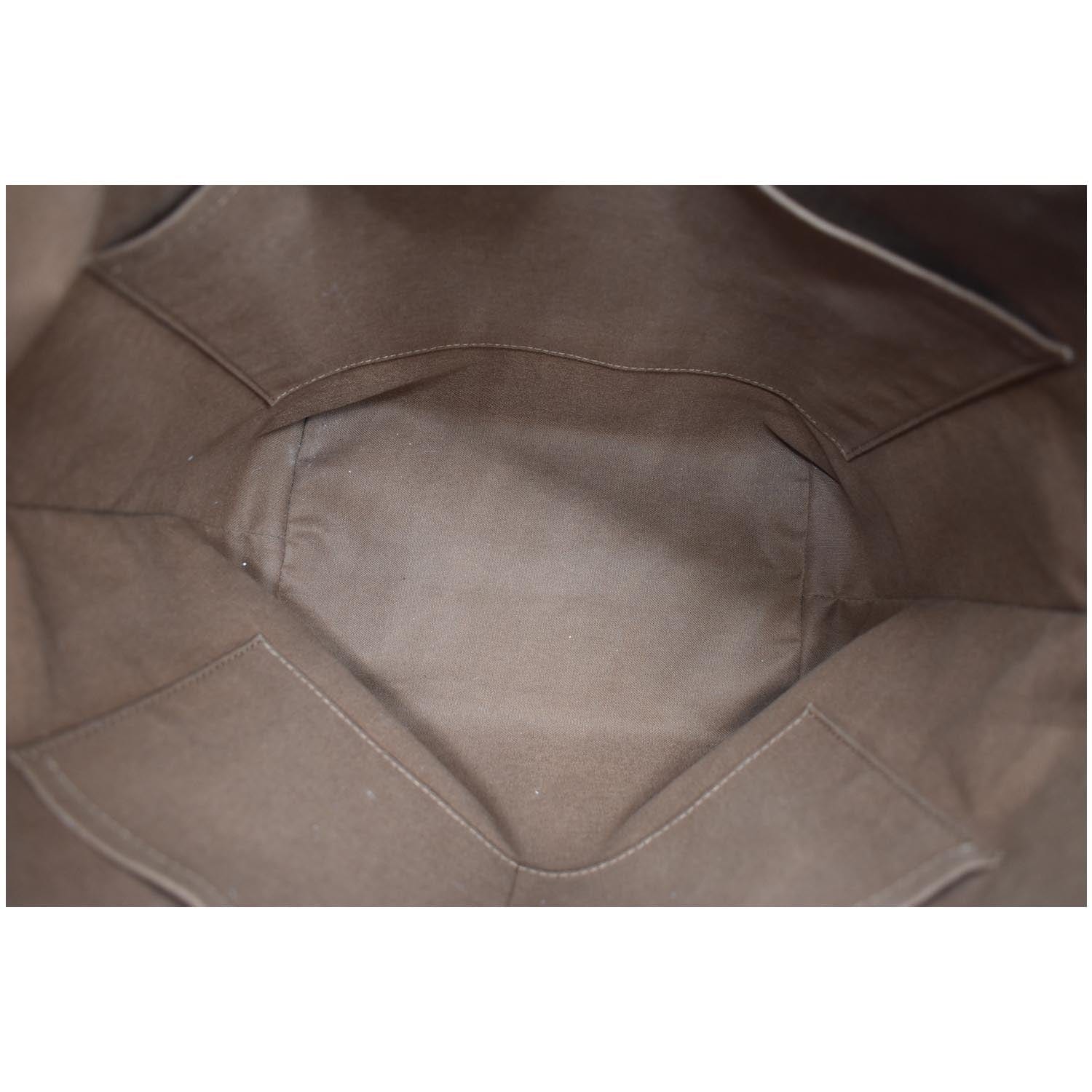 LOUIS VUITTON Totally MM Monogram Canvas Shoulder Bag Brown