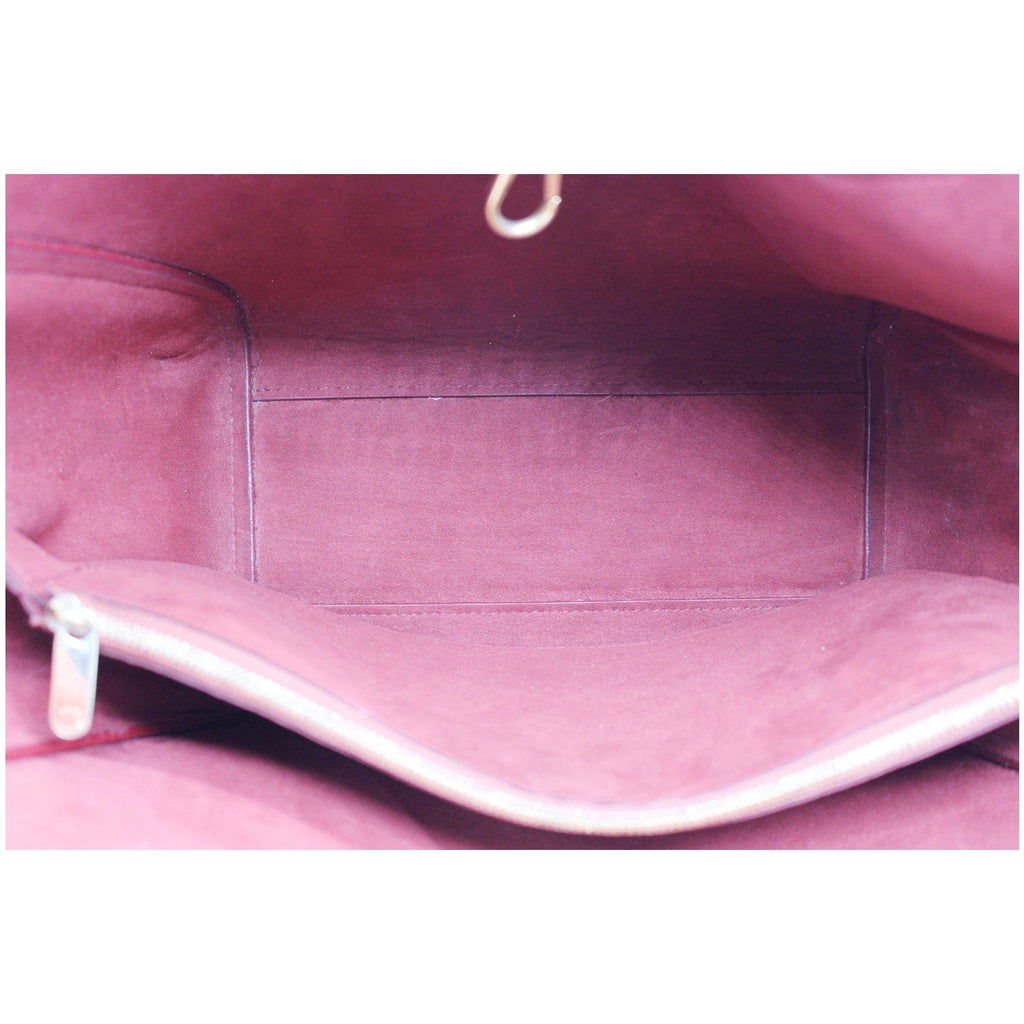 LOUIS VUITTON Kimono Monogram  Tote Bag Brown/Cerise