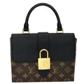 LOUIS VUITTON Locky BB Monogram Canvas Crossbody Bag Brown