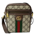 GUCCI Ophidia Gucci Supreme Canvas Shoulder Bag Beige 598127