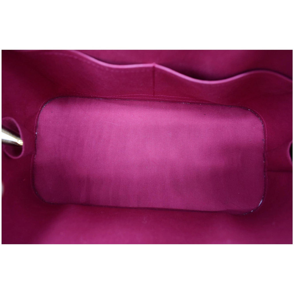 LOUIS VUITTON Alma PM Monogram Vernis Satchel Bag Red