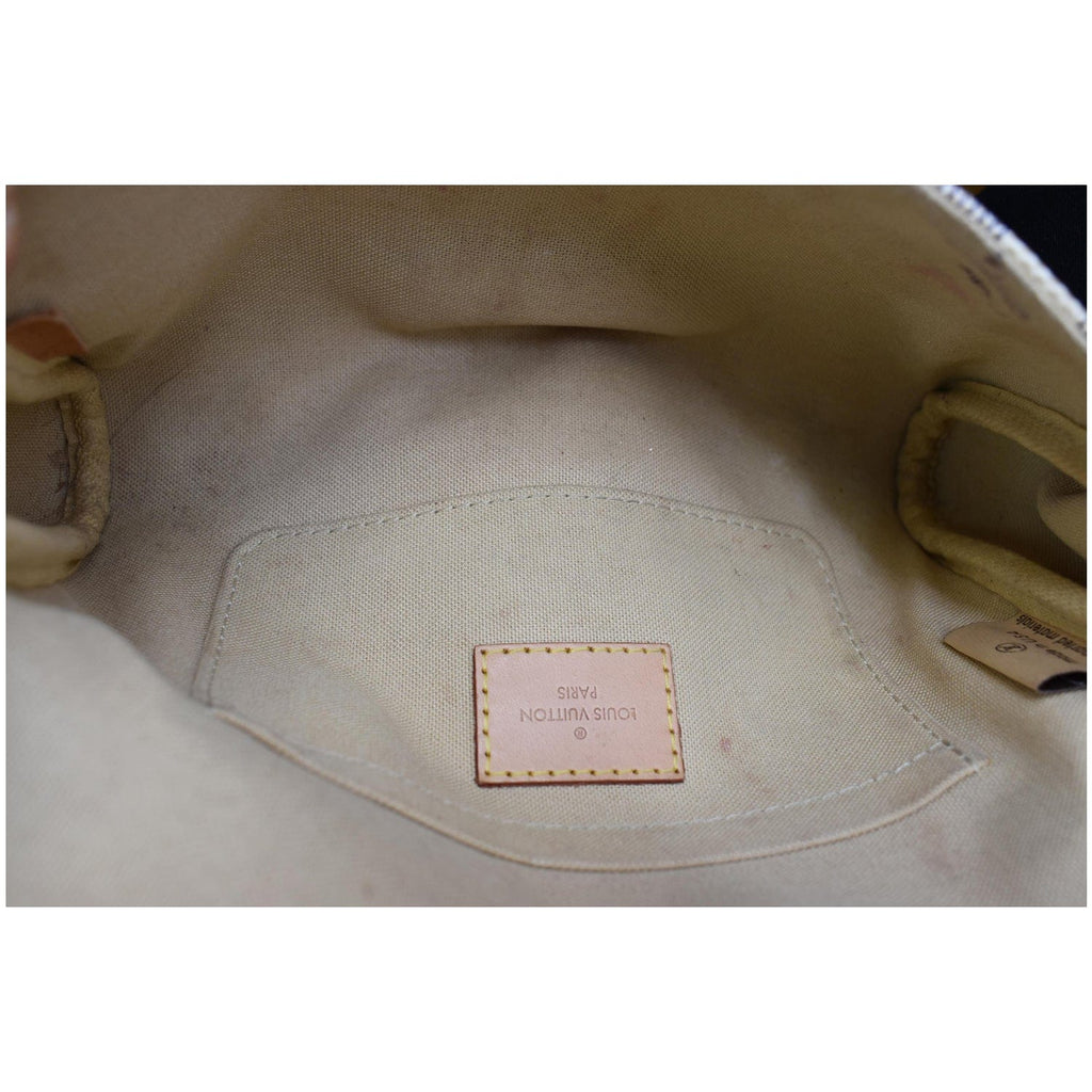LOUIS VUITTON Favorite PM Damier Azur Crossbody Bag White