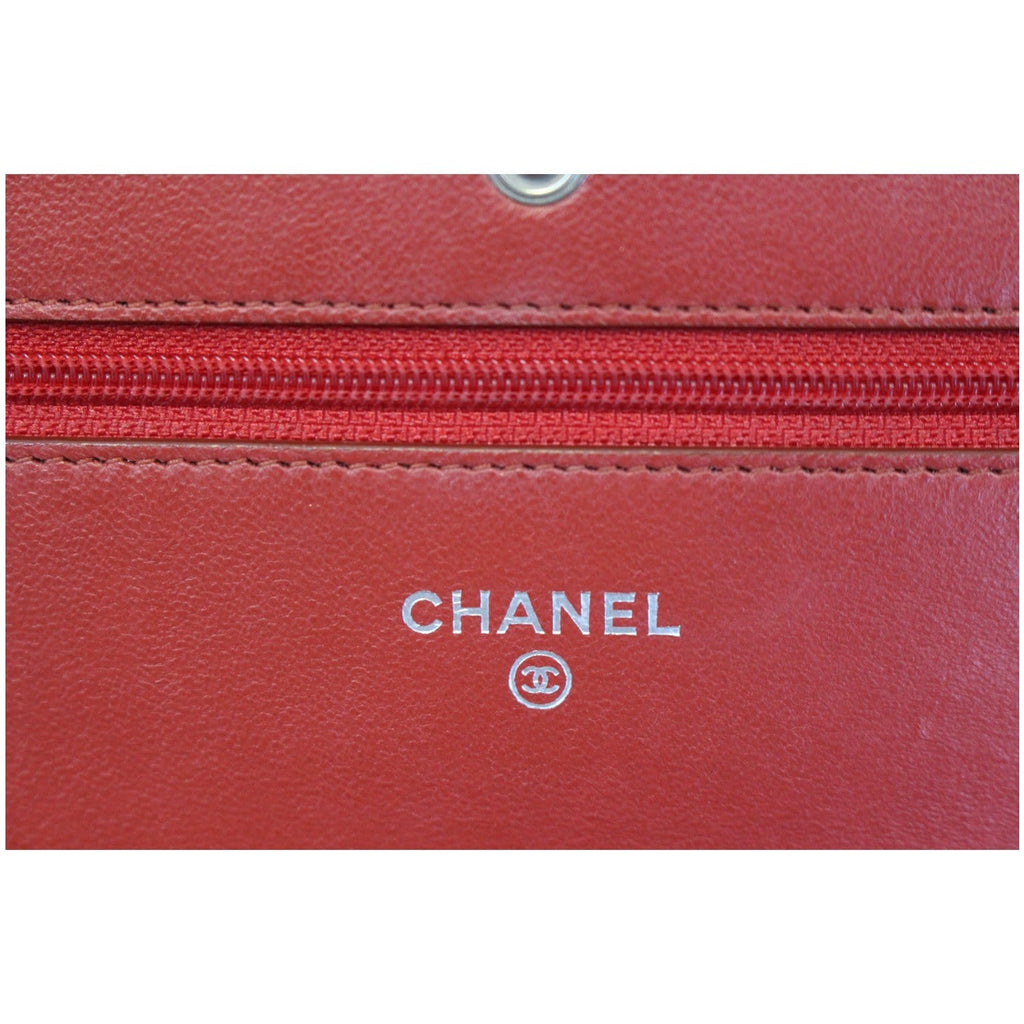Chanel Wallet on Chain Quilted Leather Shoulder Crossbody Bag