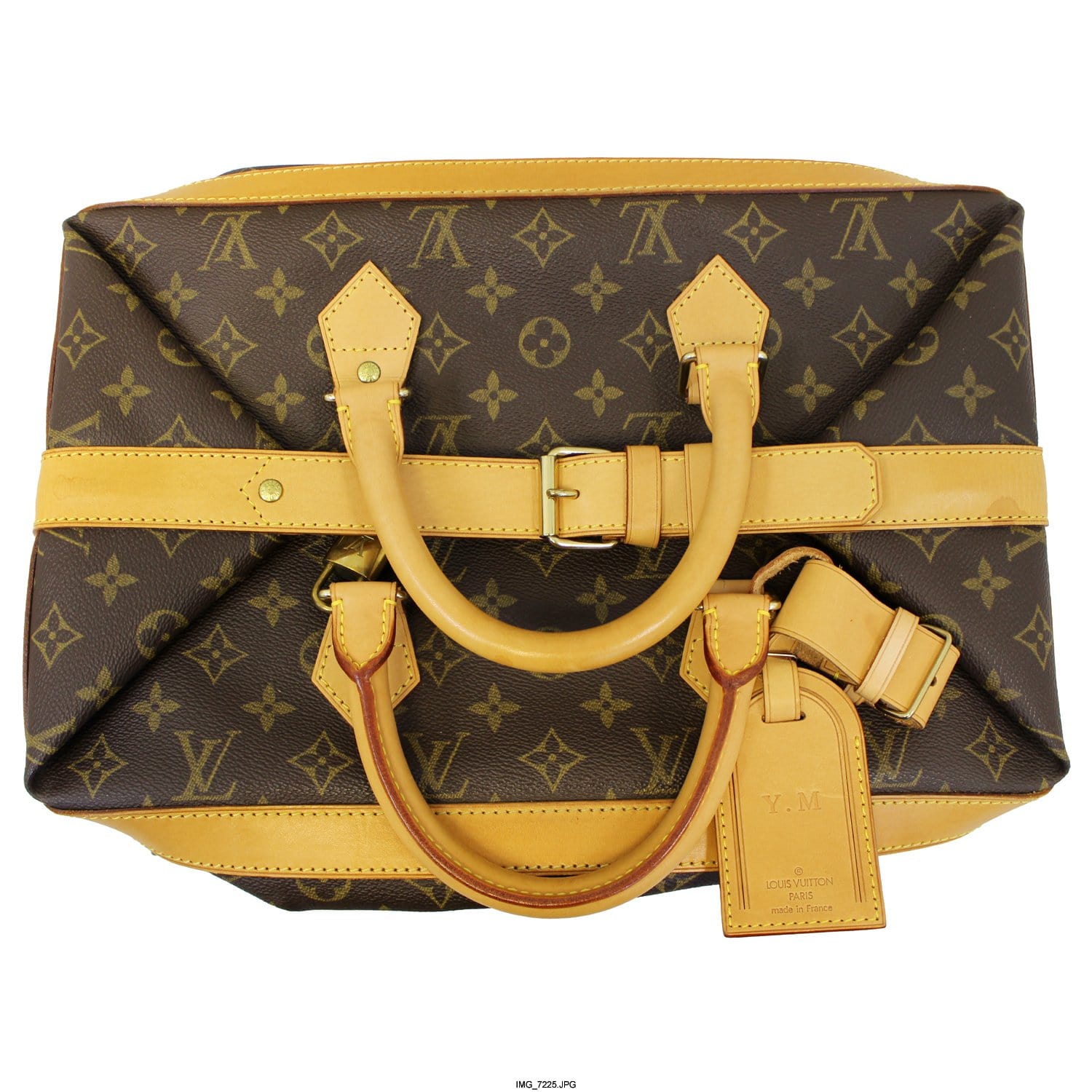 LOUIS VUITTON Cruiser 40 Monogram Canvas Boston Travel Bag