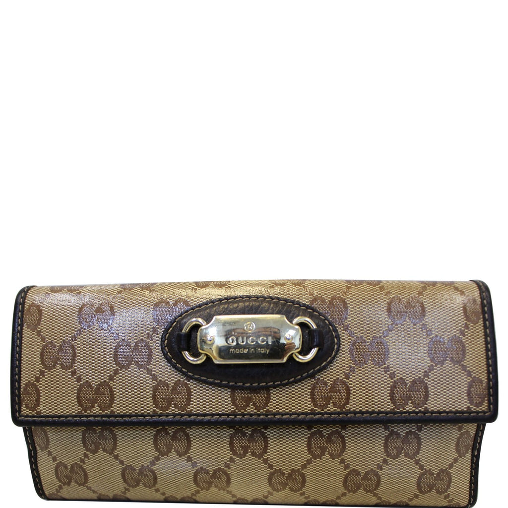 GUCCI Crystal Monogram Gucci Wallet 231841