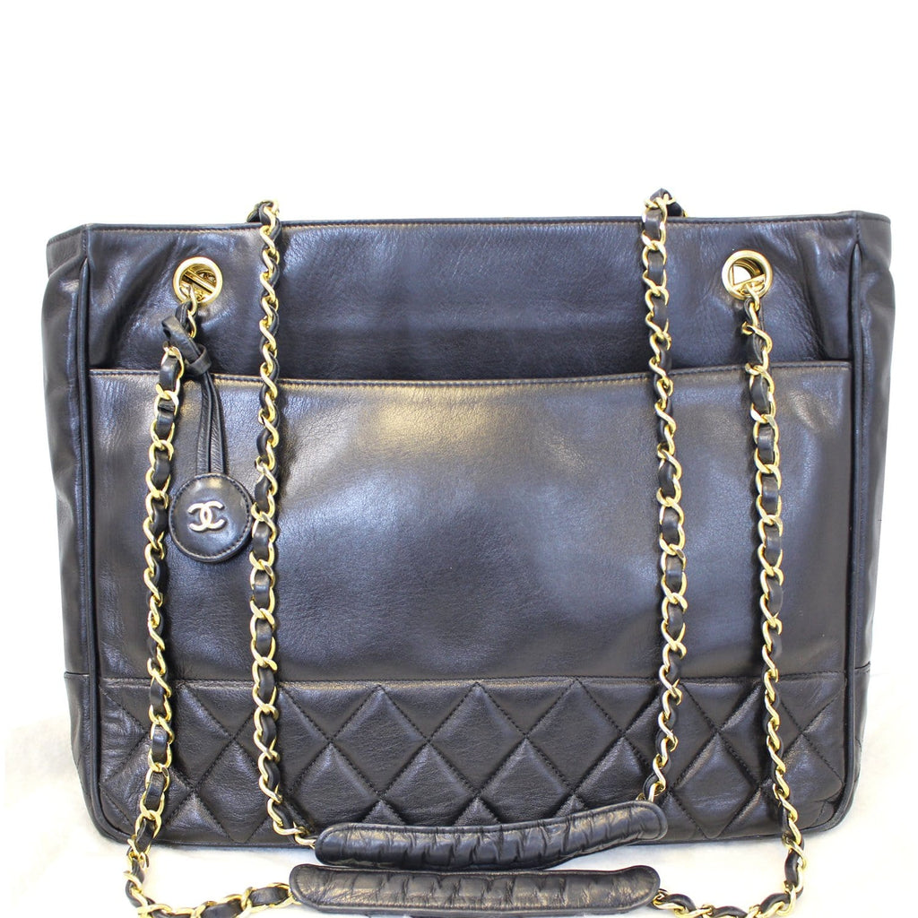 Chanel Black  Tote Shoulder Bag
