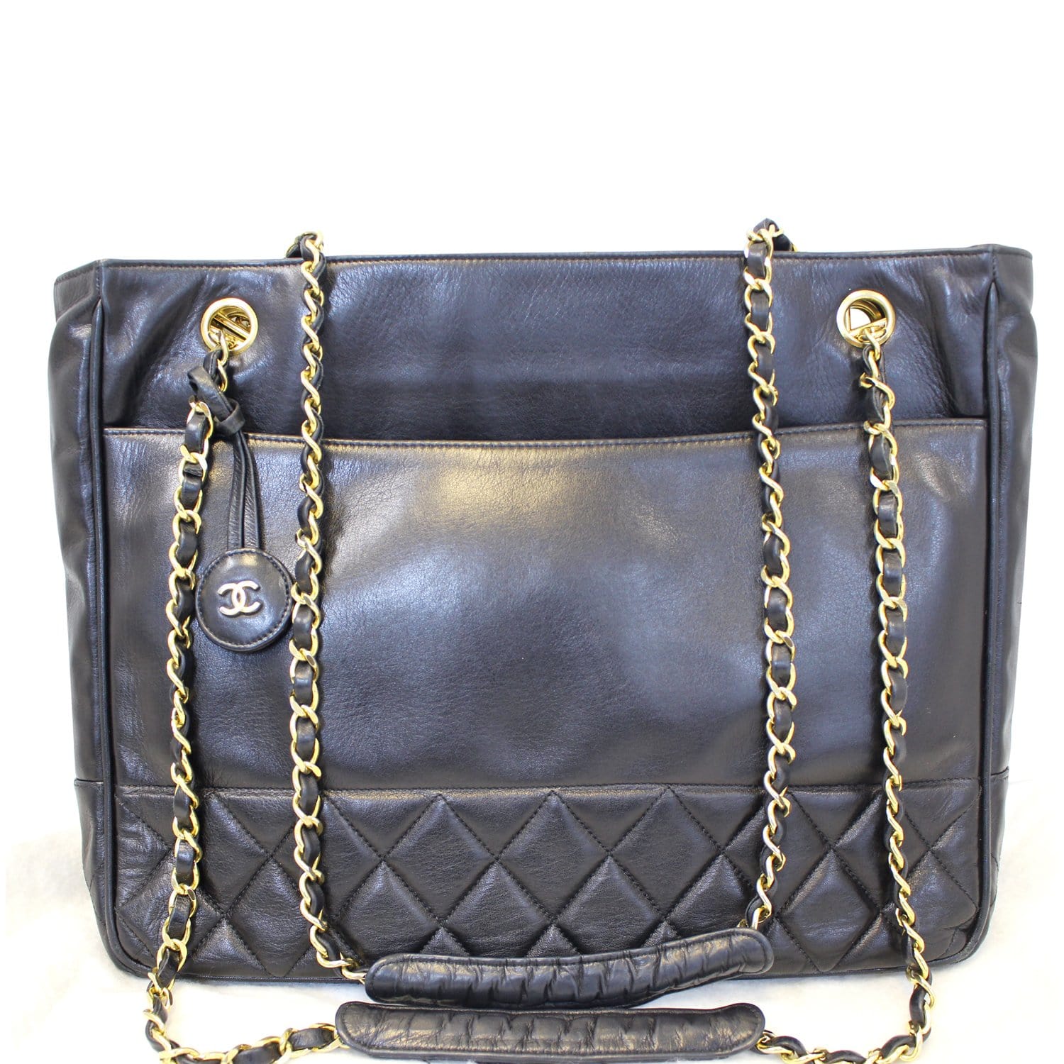 Chanel Black  Tote Shoulder Bag