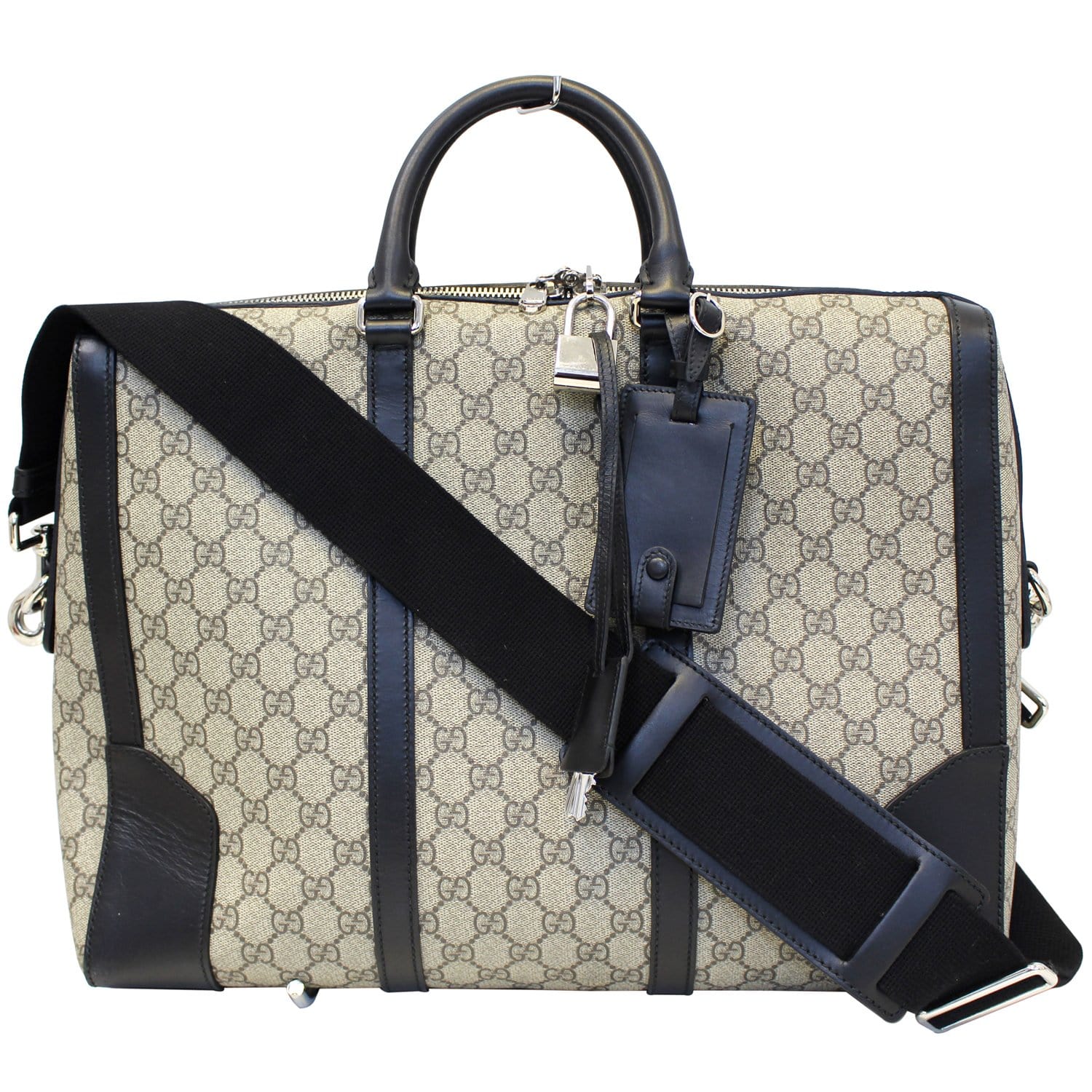 GUCCI Eden Gucci Supreme Coated Canvas Briefcase Bag 406384