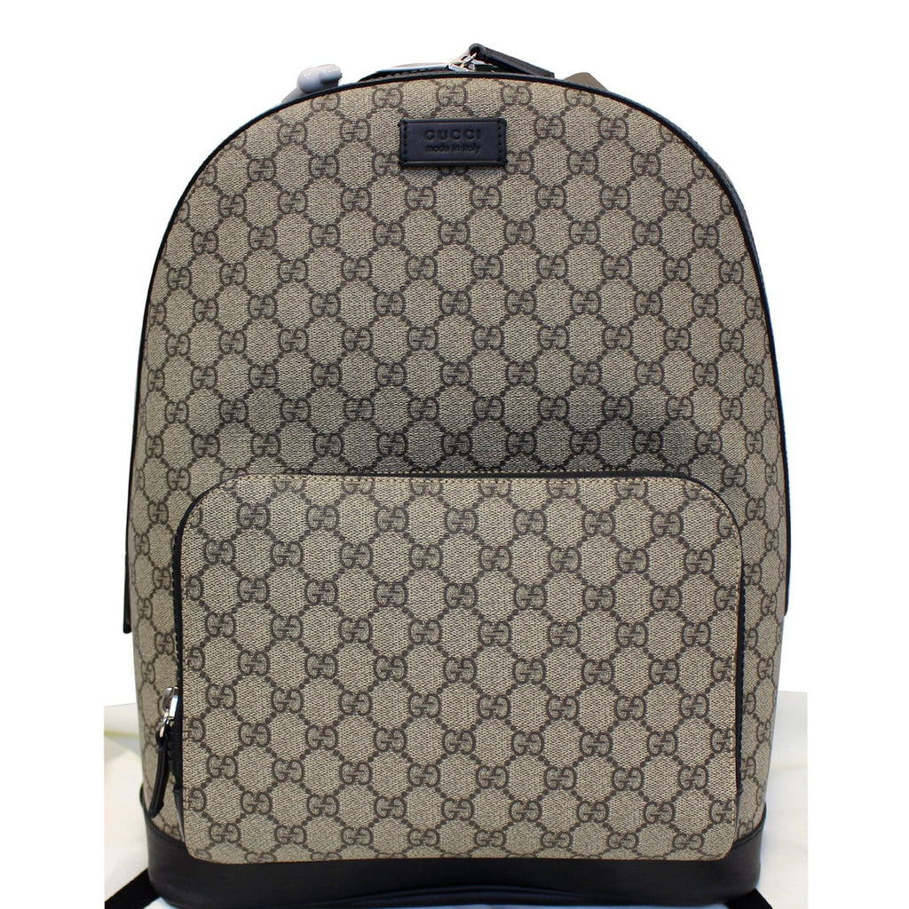 GUCCI Gucci Monogram Supreme Backpack Bag 406370
