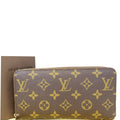 Louis Vuitton Zippy Monogram Canvas Brown Wallet