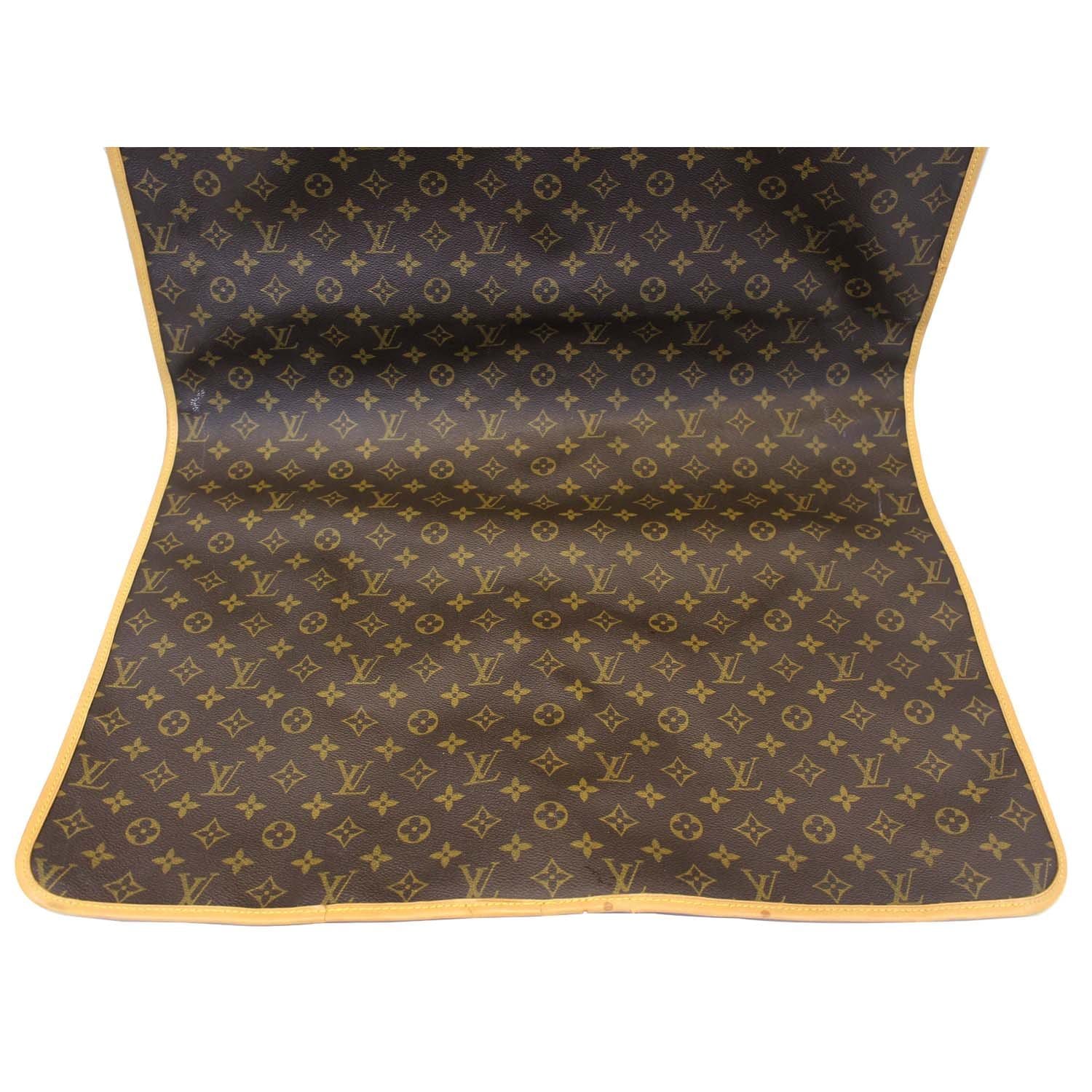 LOUIS VUITTON Monogram Canvas Garment Cover Bag Brown