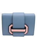 PRADA City Plex Ribbon  Shoulder Bag Blue/Pink