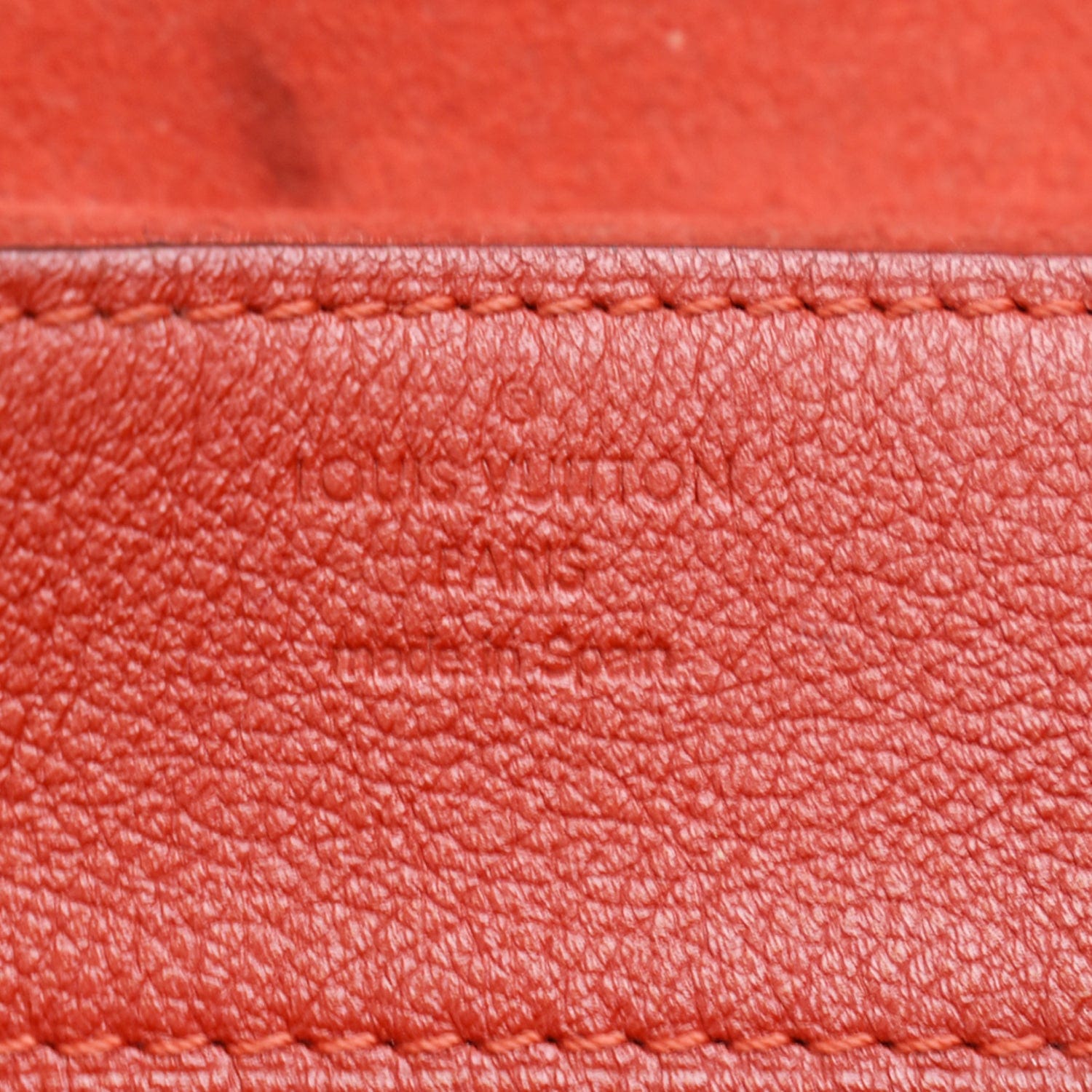 LOUIS VUITTON Pallas Chain Monogram Canvas Crossbody Bag Brown