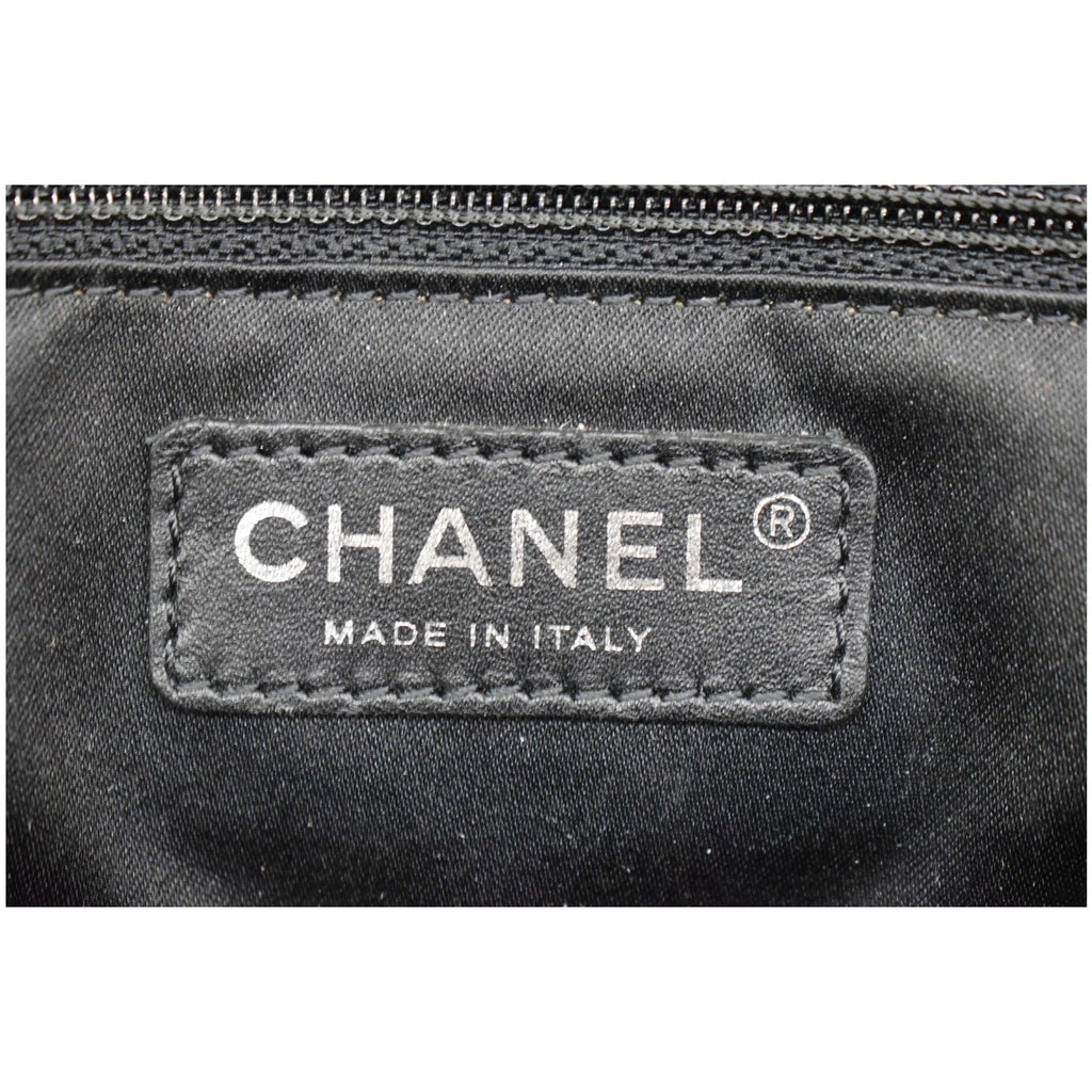 Chanel Grand Shopping GST Caviar Leather Tote Bag Black