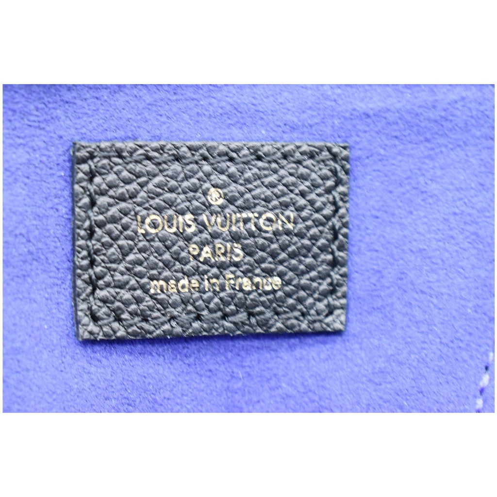 LOUIS VUITTON Neo Alma PM Monogram Empreinte Shoulder Bag Black