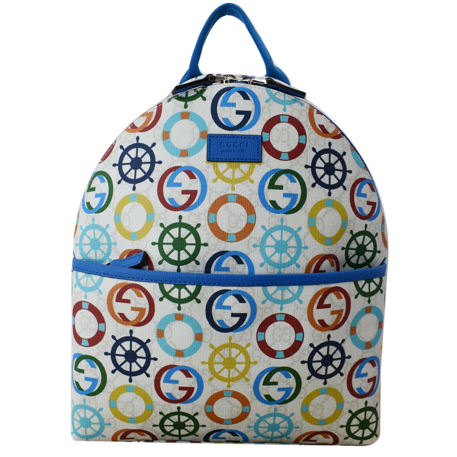 GUCCI Children's Printed Gucci Coated Canvas Backpack Multicolor 271327