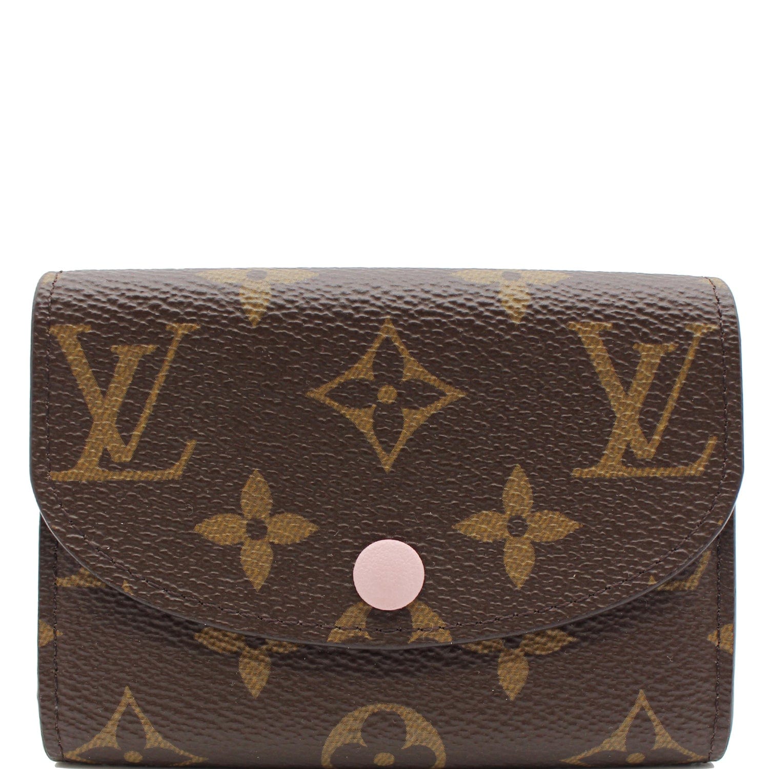 LOUIS VUITTON Rosalie Monogram Canvas Coin Purse Rose Ballerine