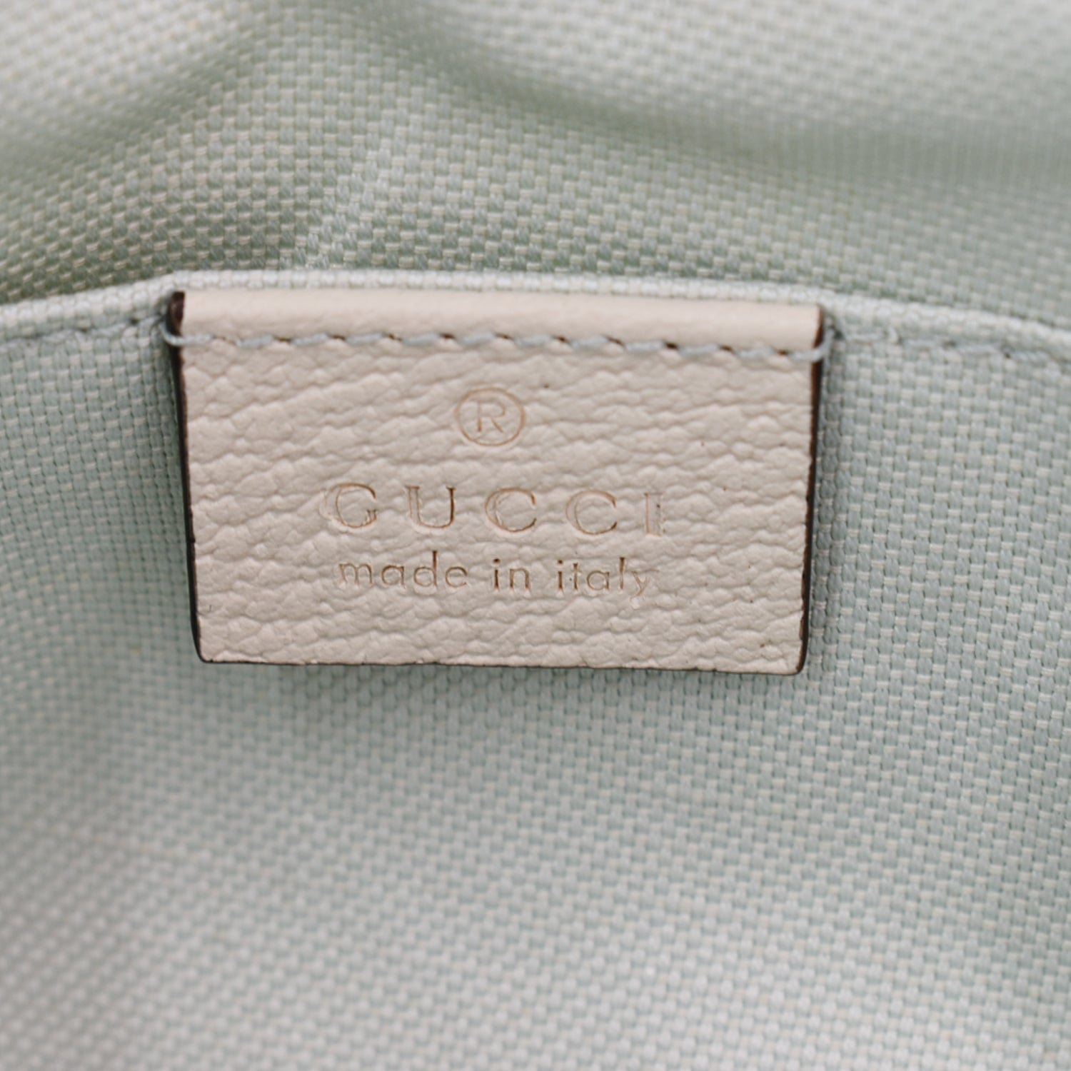 GUCCI Children's Floral Print Canvas Bag Light Blue 628159