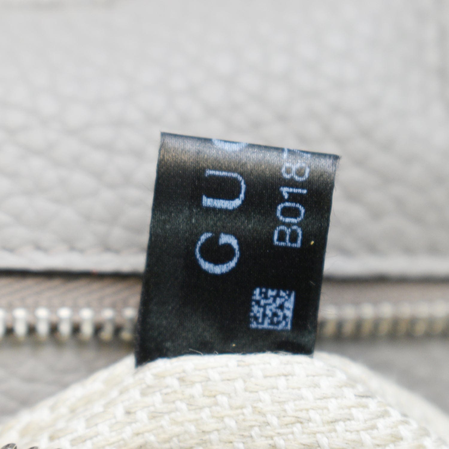GUCCI Bamboo Daily Small Leather Shoulder Bag Grey 370831