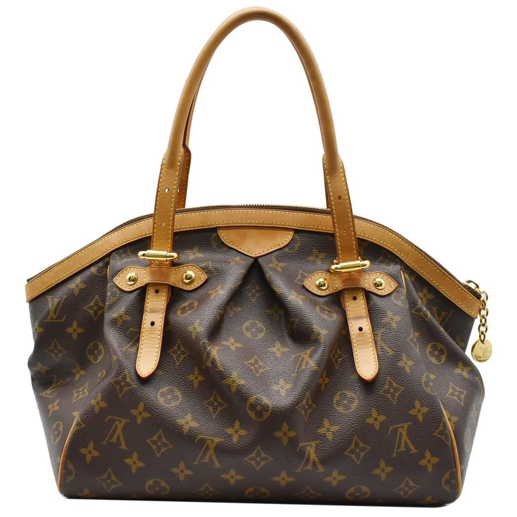LOUIS VUITTON Tivoli GM Monogram Canvas Shoulder Bag Brown - Hot Deals