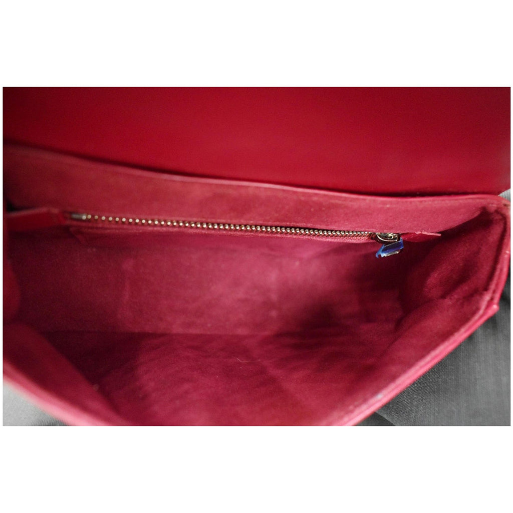 LOUIS VUITTON Eden PM EPI Leather Shoulder Bag Fuchsia