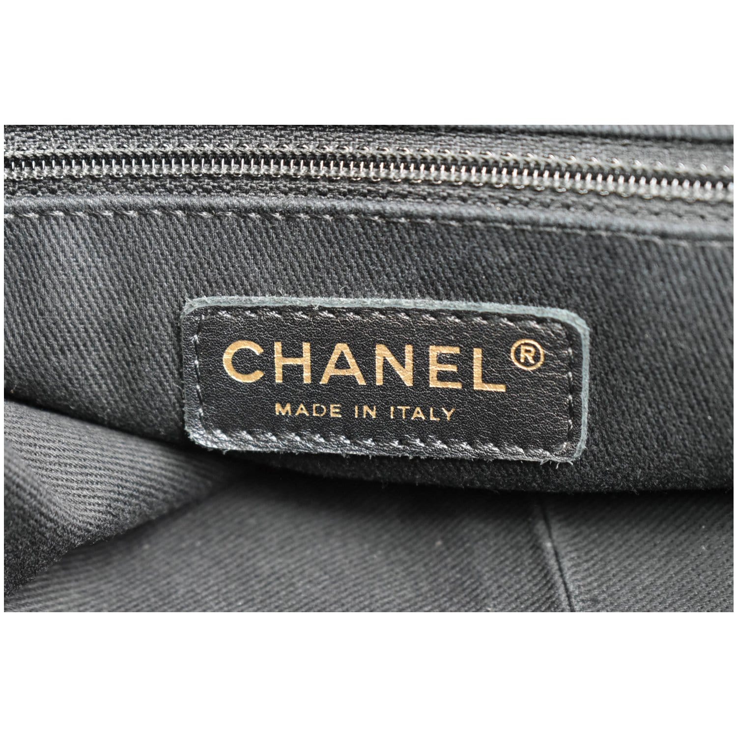 Chanel Timeless CC Soft Quilted Caviar Leather Shopping Tote Bag Black