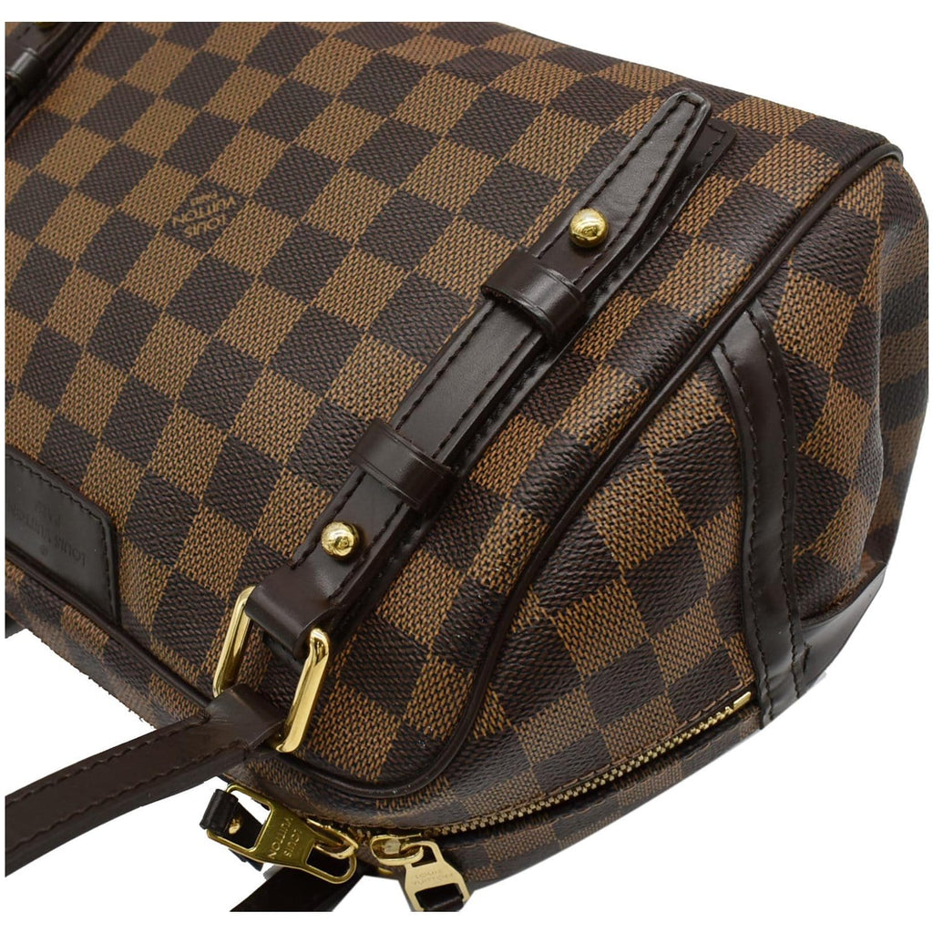 LOUIS VUITTON Rivington PM Damier Ebene Shoulder Bag Brown - Hot Deals