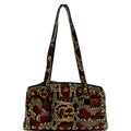 GUCCI Large Arli Snakeskin Leather Top Handle Shoulder Bag Multicolor 550130