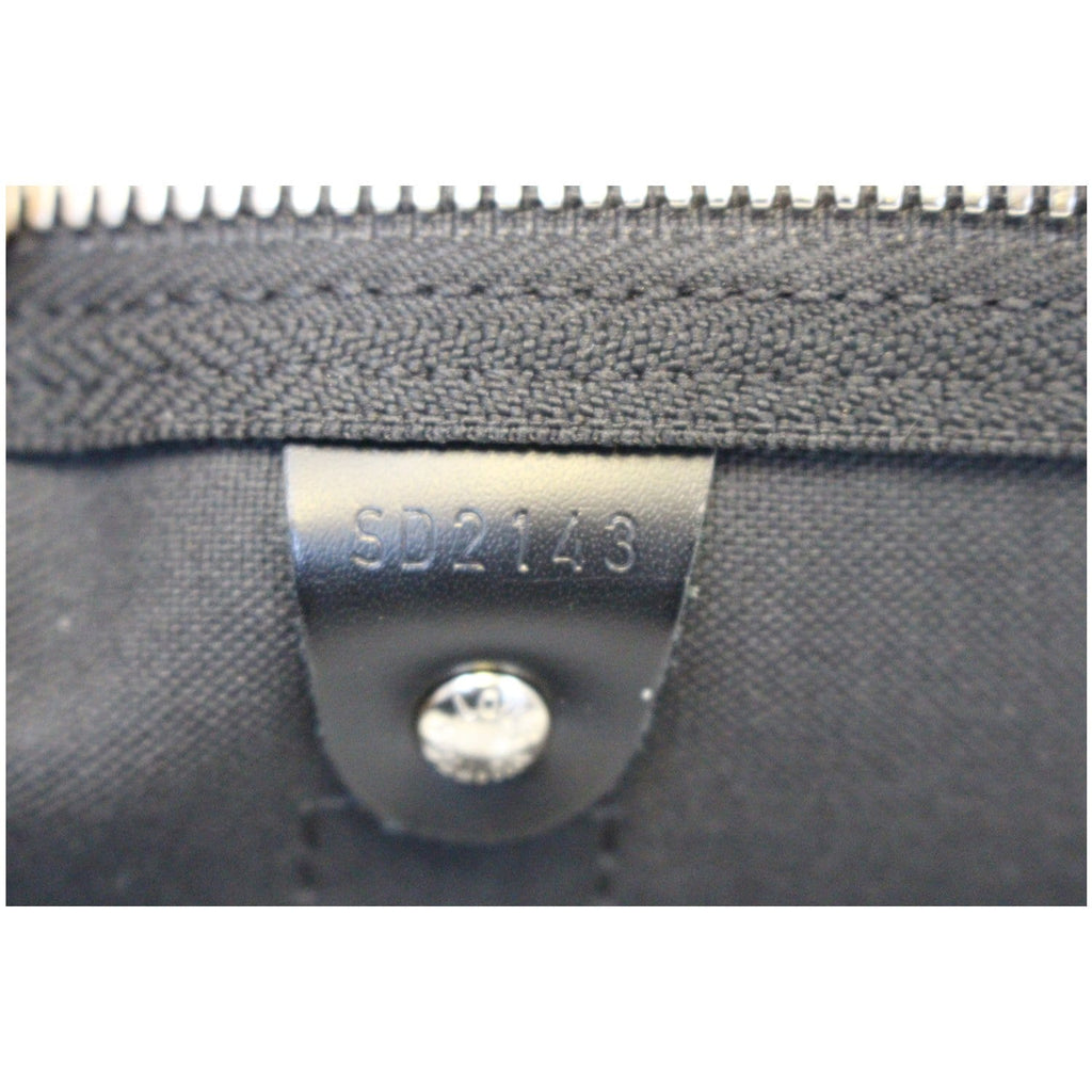 LOUIS VUITTON Keepall 55 Damier Graphite Bandouliere Travel Bag