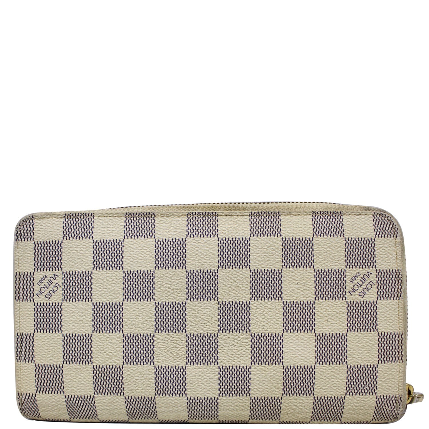 LOUIS VUITTON Damier Azur Zippy Organizer Wallet