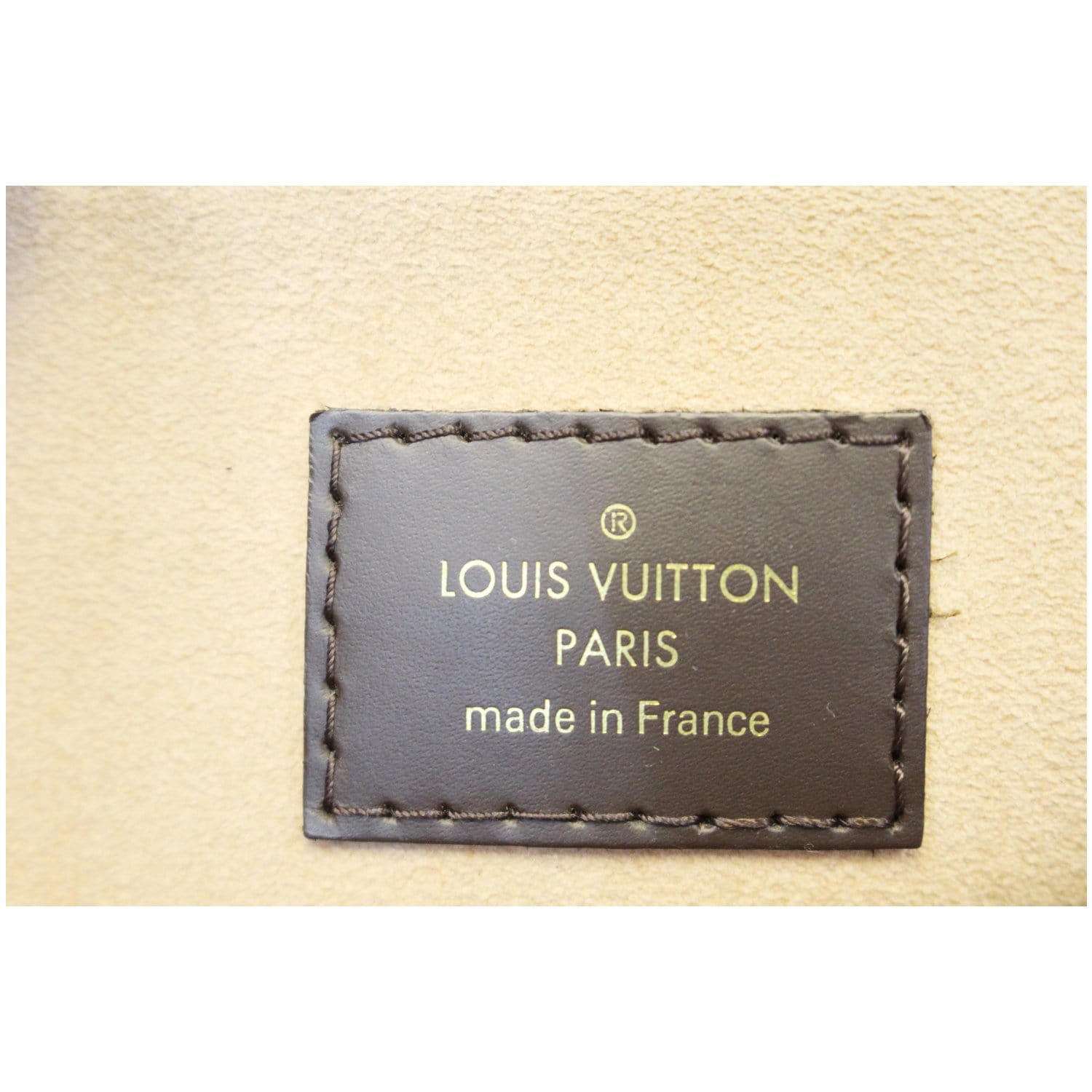 LOUIS VUITTON Kensington Bowling Damier Ebene Shoulder Handbag