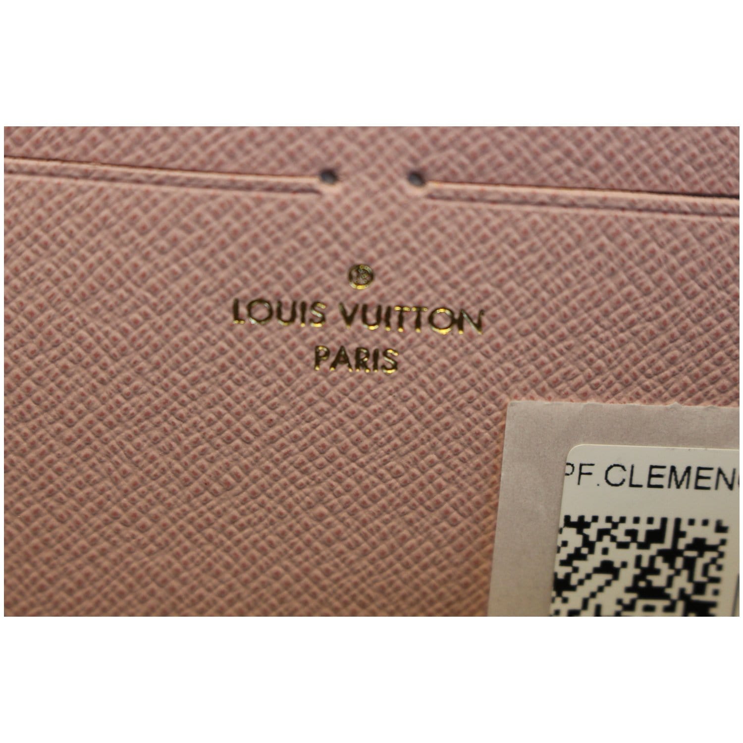 LOUIS VUITTON Clemence Damier Ebene Wallet