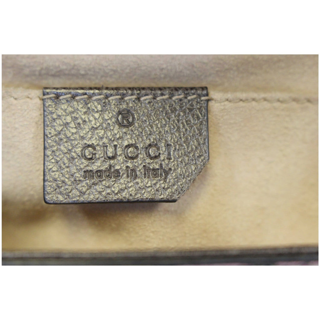GUCCI Bengal Small Padlock Gucci Supreme Monogram Print Shoulder Bag