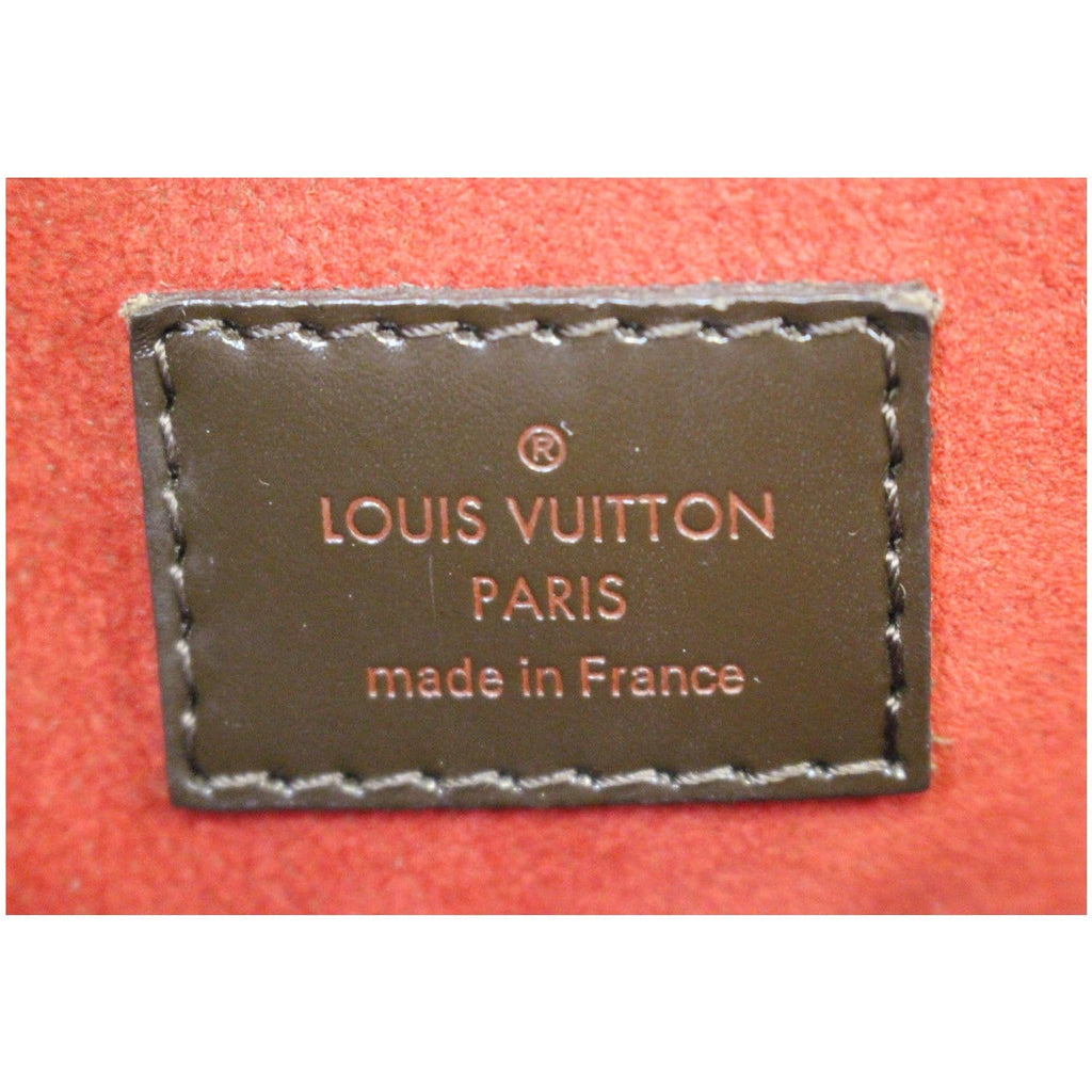 LOUIS VUITTON Trevi GM Damier Ebene 2way Shoulder Handbag