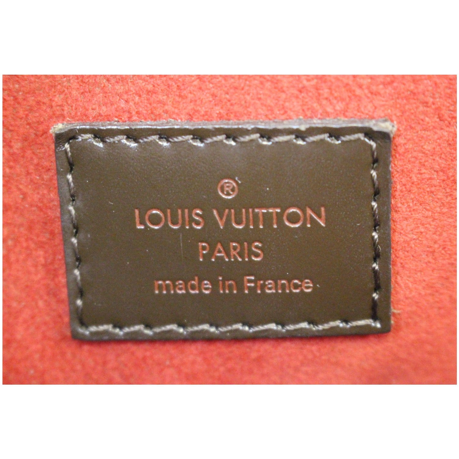 LOUIS VUITTON Trevi GM Damier Ebene 2way Shoulder Handbag