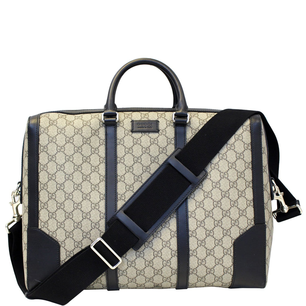 GUCCI Eden Gucci Supreme Coated Canvas Briefcase Bag 406384