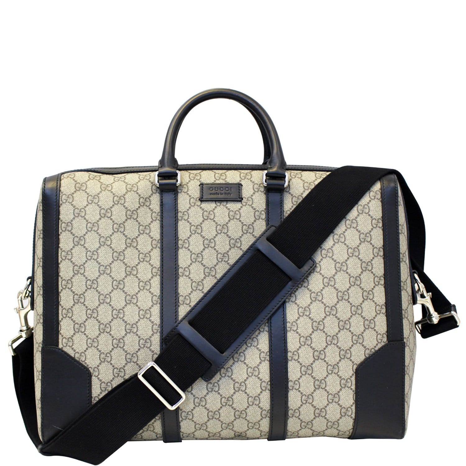 GUCCI Eden Gucci Supreme Coated Canvas Briefcase Bag 406384