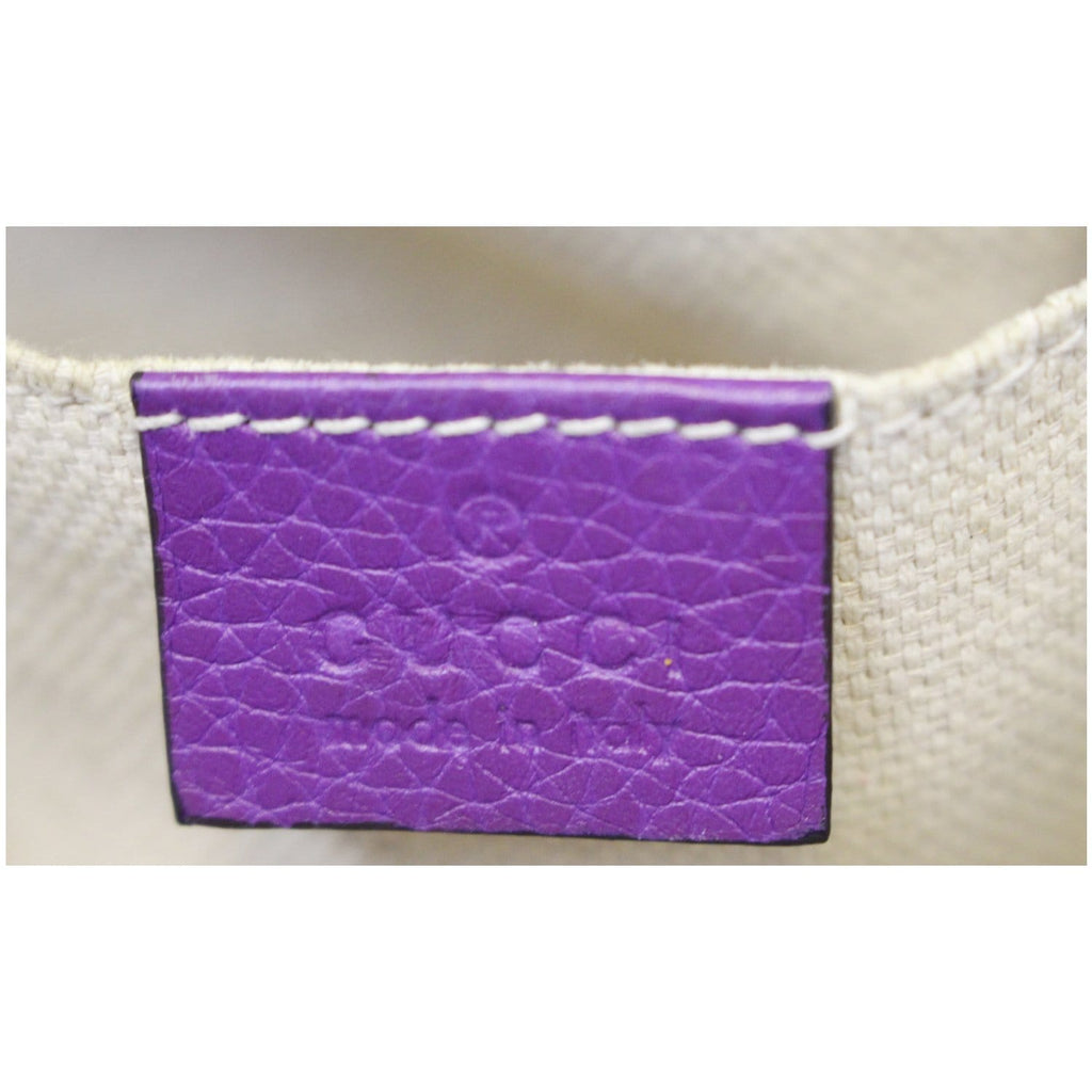 GUCCI Soho Disco Pebbled Leather Small Crossbody Bag 308364