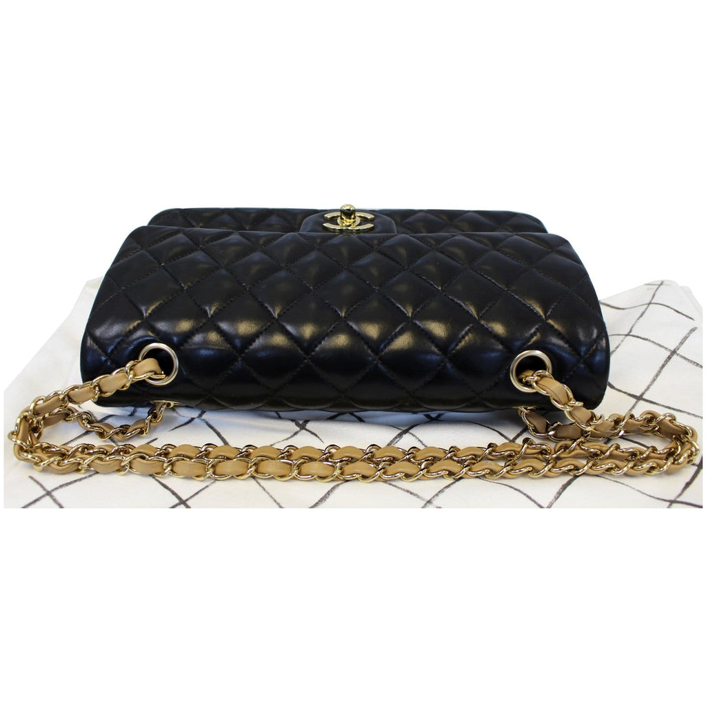 Chanel Classic Jumbo Quilted  Leather Double Flap Shoulder Bag