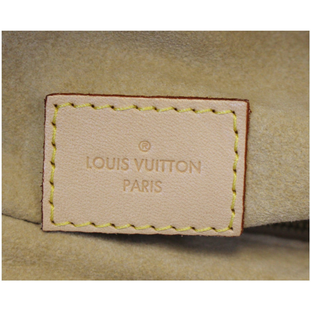LOUIS VUITTON Artsy MM Damier Azur Shoulder Bag White