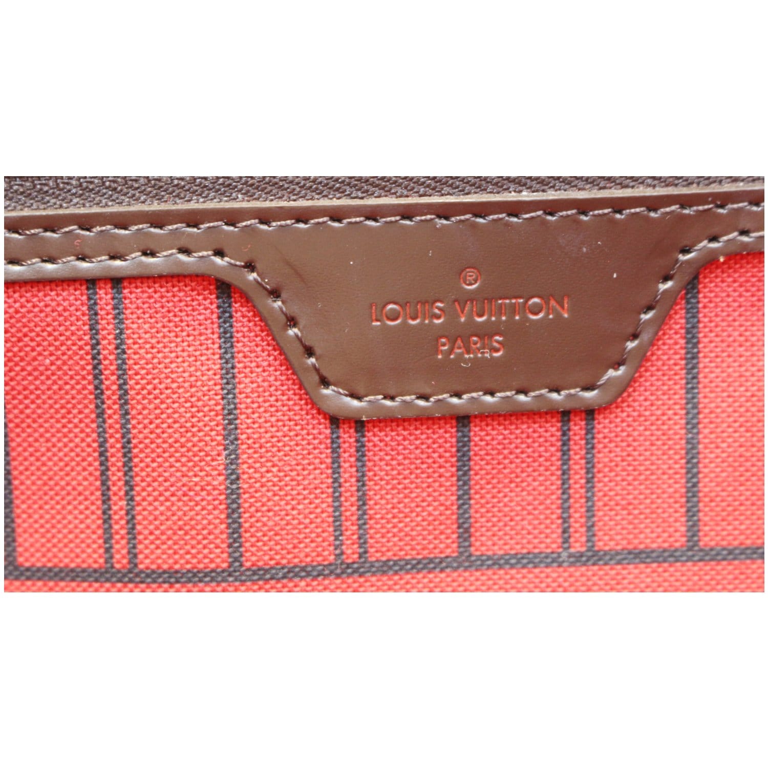 LOUIS VUITTON Neverfull GM Damier Ebene Tote Shoulder Bag