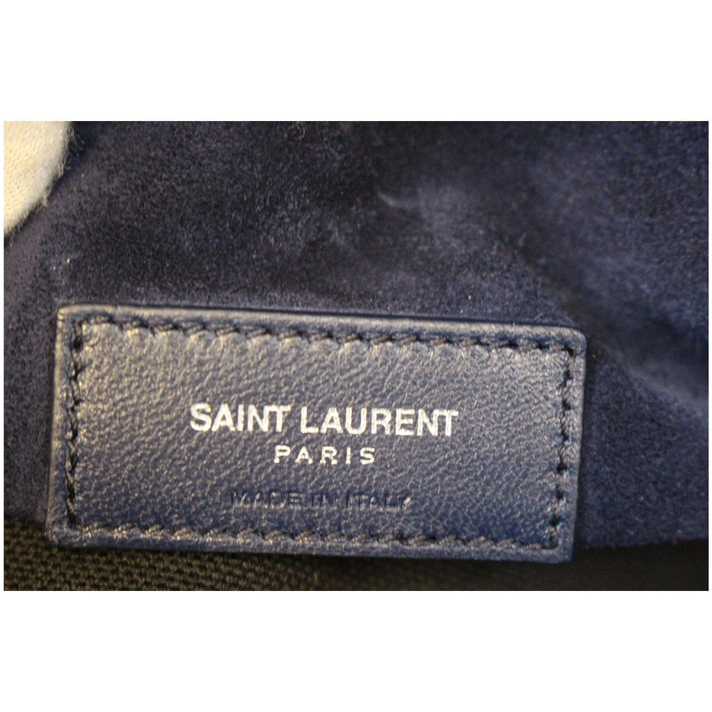 YVES SAINT LAURENT Sac de Jour Small Caviar Leather-Embossed Satchel Bag